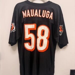 NFL Black and Orange Jersey
